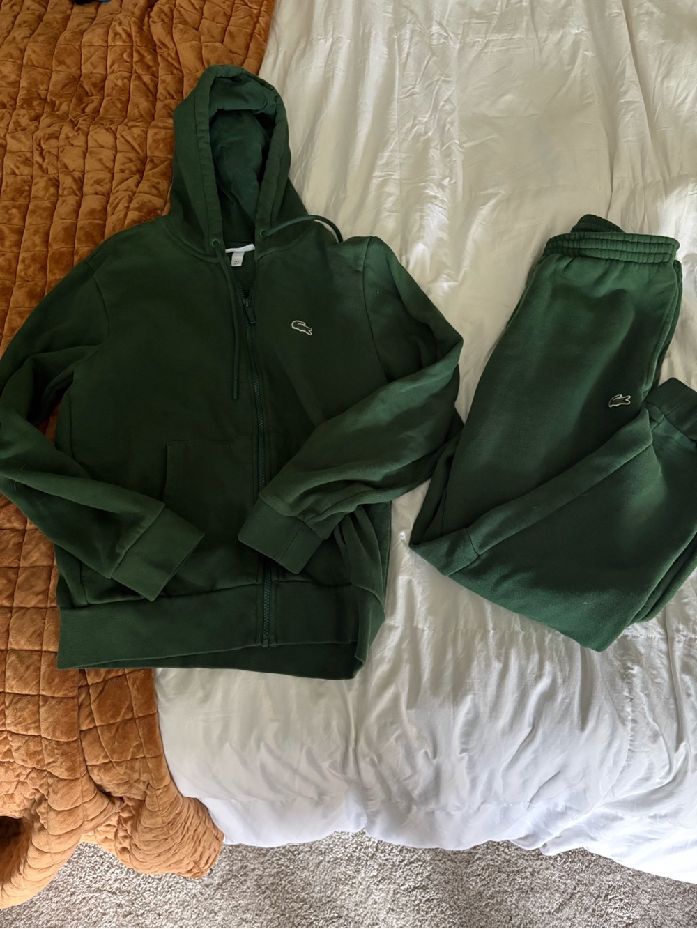 Lacoste Forest Green Slim Fit Sweatpants